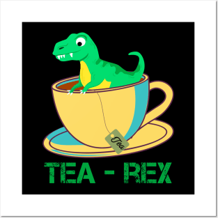 Tea Rex Posters and Art